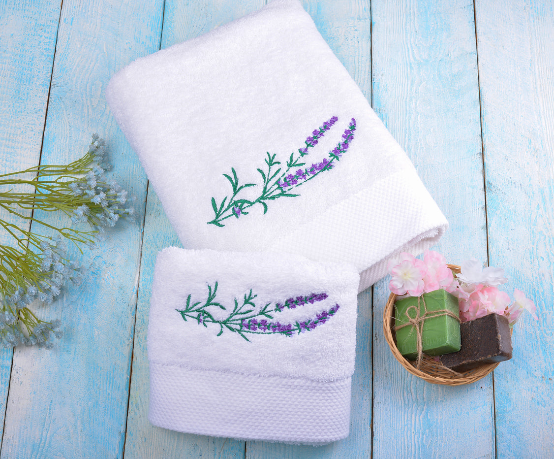 Embroidered Towels Sets