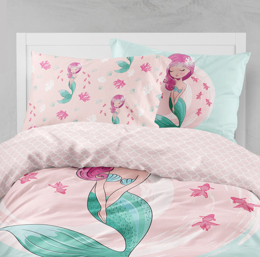 Pretty Mermaid Bed Set