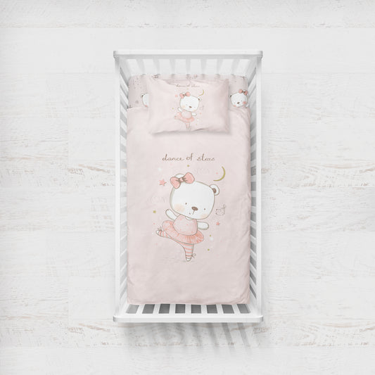 Baby Bear Ballerina Crib Set