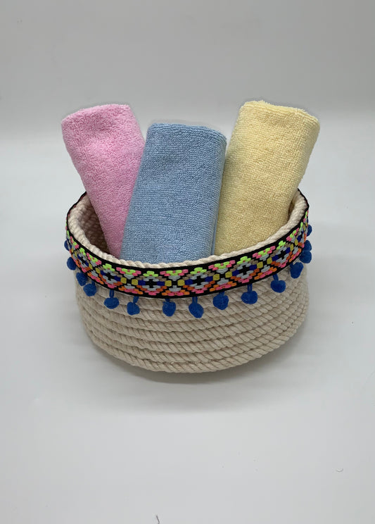 Rope Towels Basket