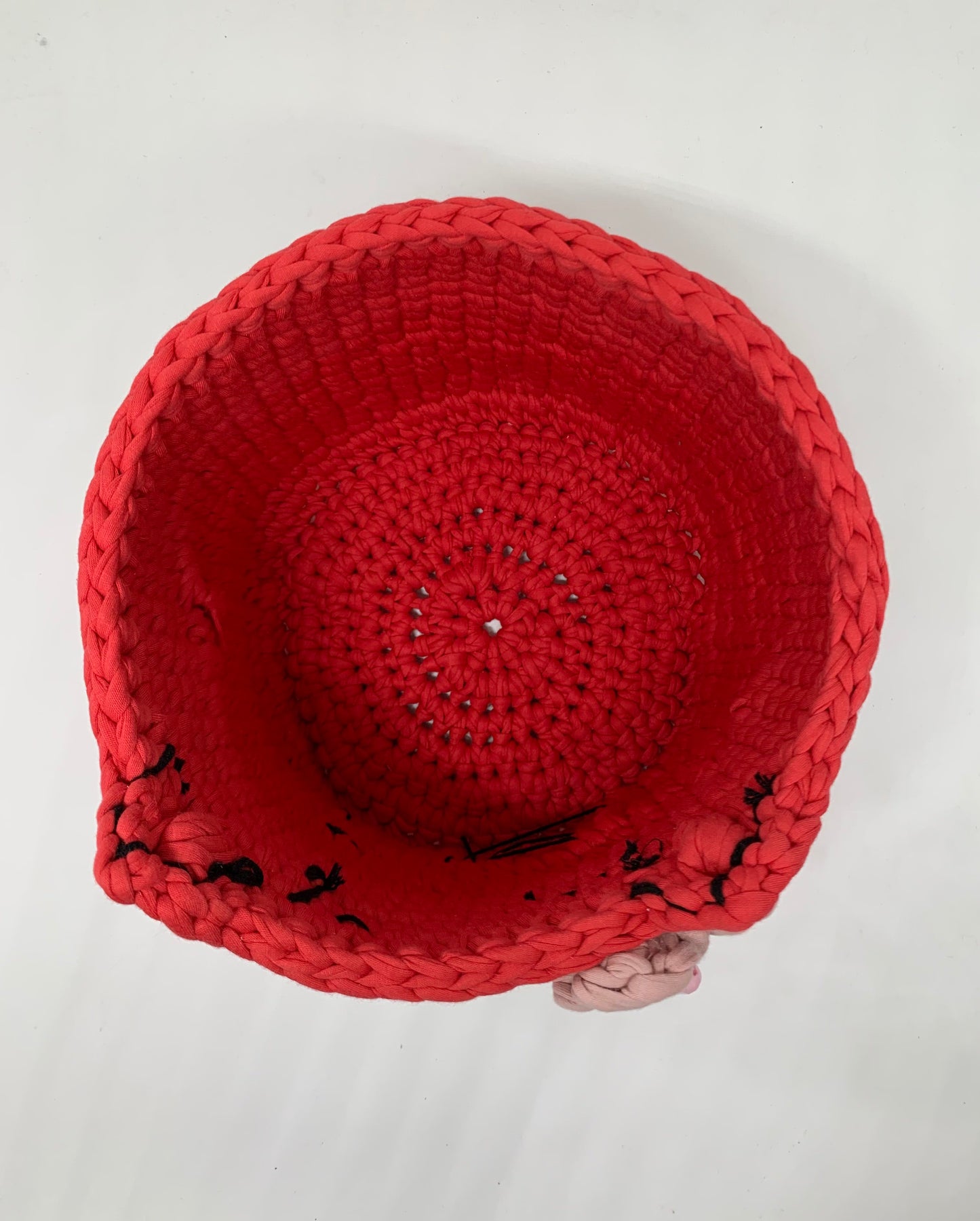 Kitten Kilim Towel Basket