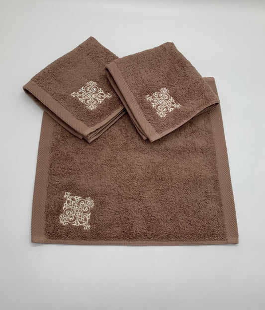 Oriental Guest Towels Set