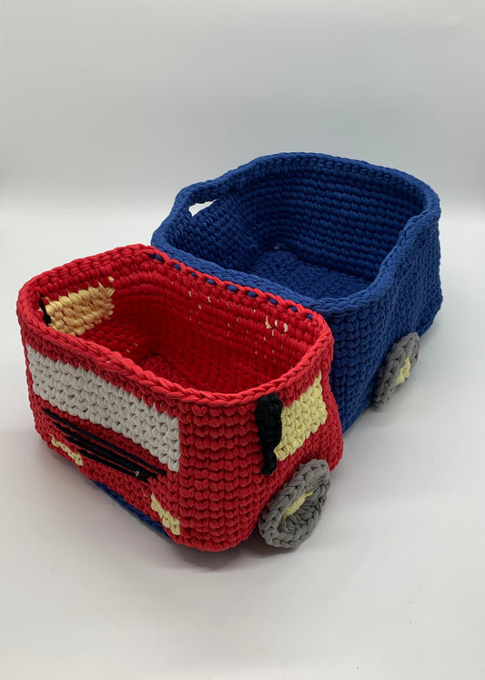 Big Lorry Kilim Kids Basket