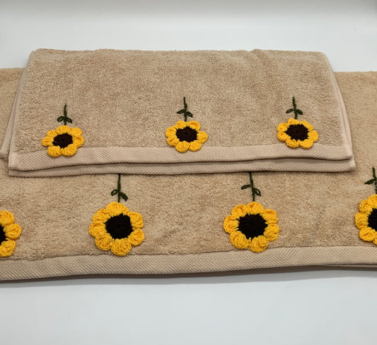 Sunflower Towels Set