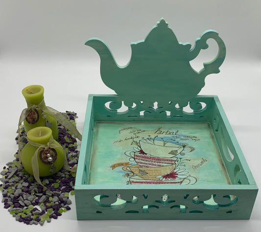 Handmade Teapot Tray