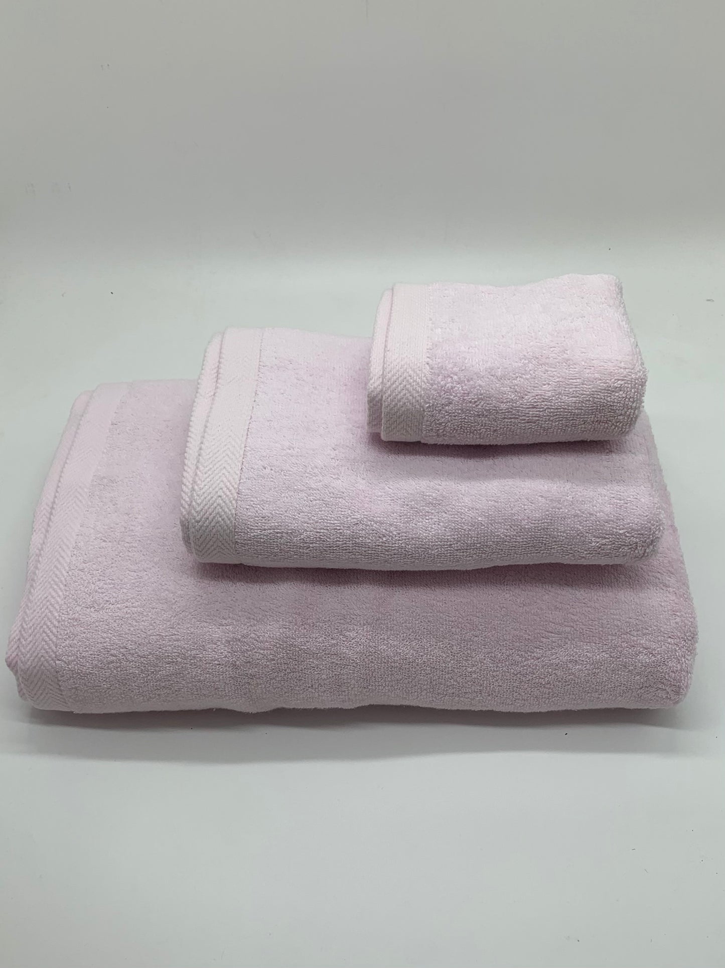Powder Rose Plain Towels