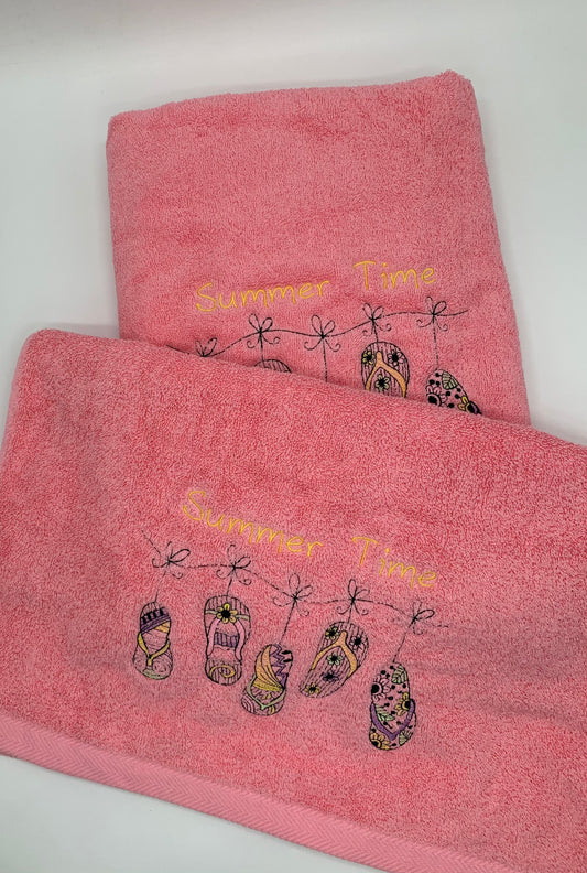 Slippers Beach Towel