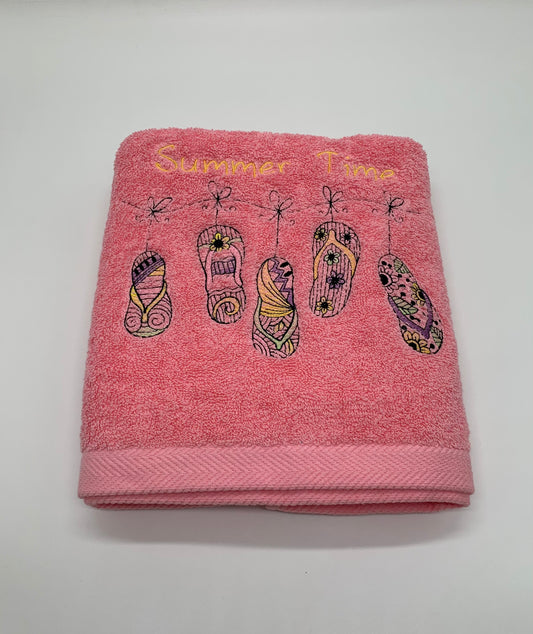 Slippers Beach Towel