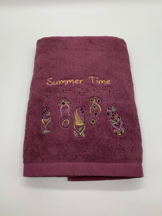 Slippers Beach Towels