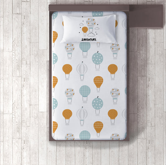 Air Balloons Bed Sheet