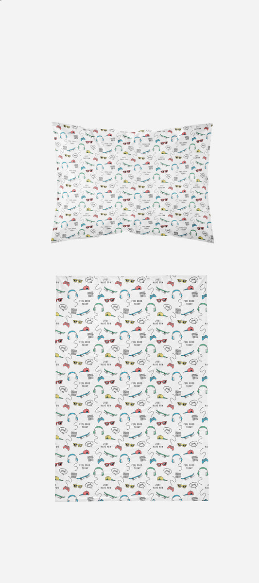 Just Have Fun Bed Sheet Set