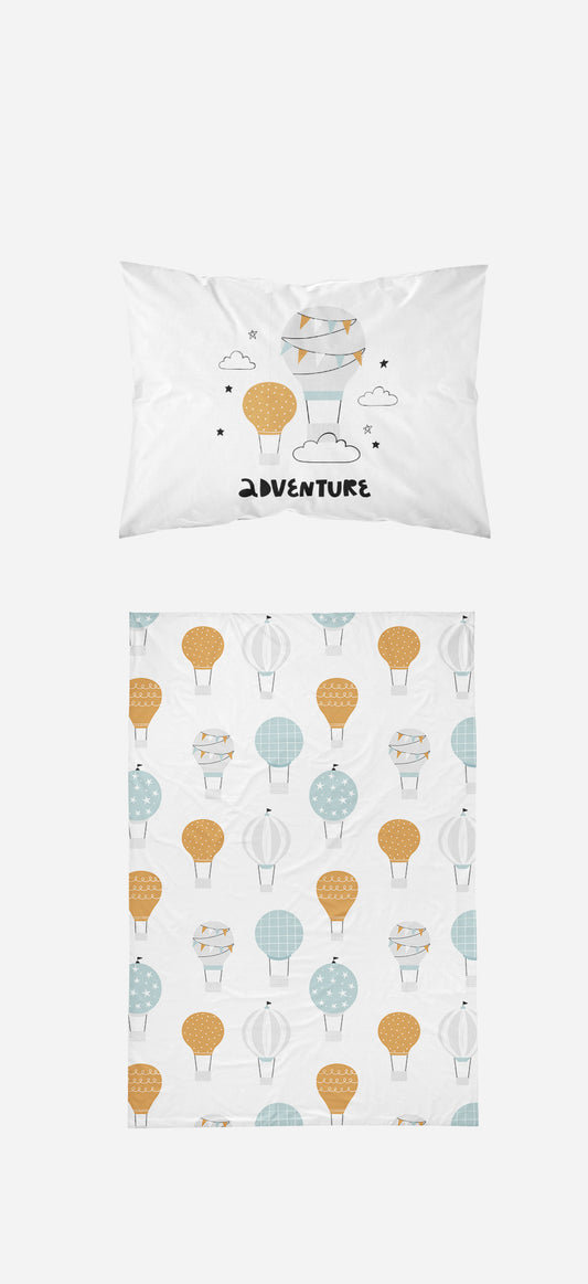 Air Balloons Bed Sheet