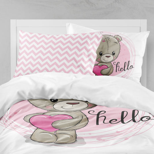 Teddy Bear Bed Set